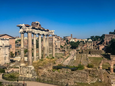 The Temple of Saturn (Latin: Templum Saturni or Aedes Saturni; Italian: Tempio di Saturno) was an ancient Roman temple to the god Saturn. Its ruins stand at the foot of the Capitoline Hill at the western end of the Roman Forum. The original dedication of the temple is traditionally dated to 497 BC,[1] but ancient writers disagreed greatly about the history of this site.[2] (Wikipedia)